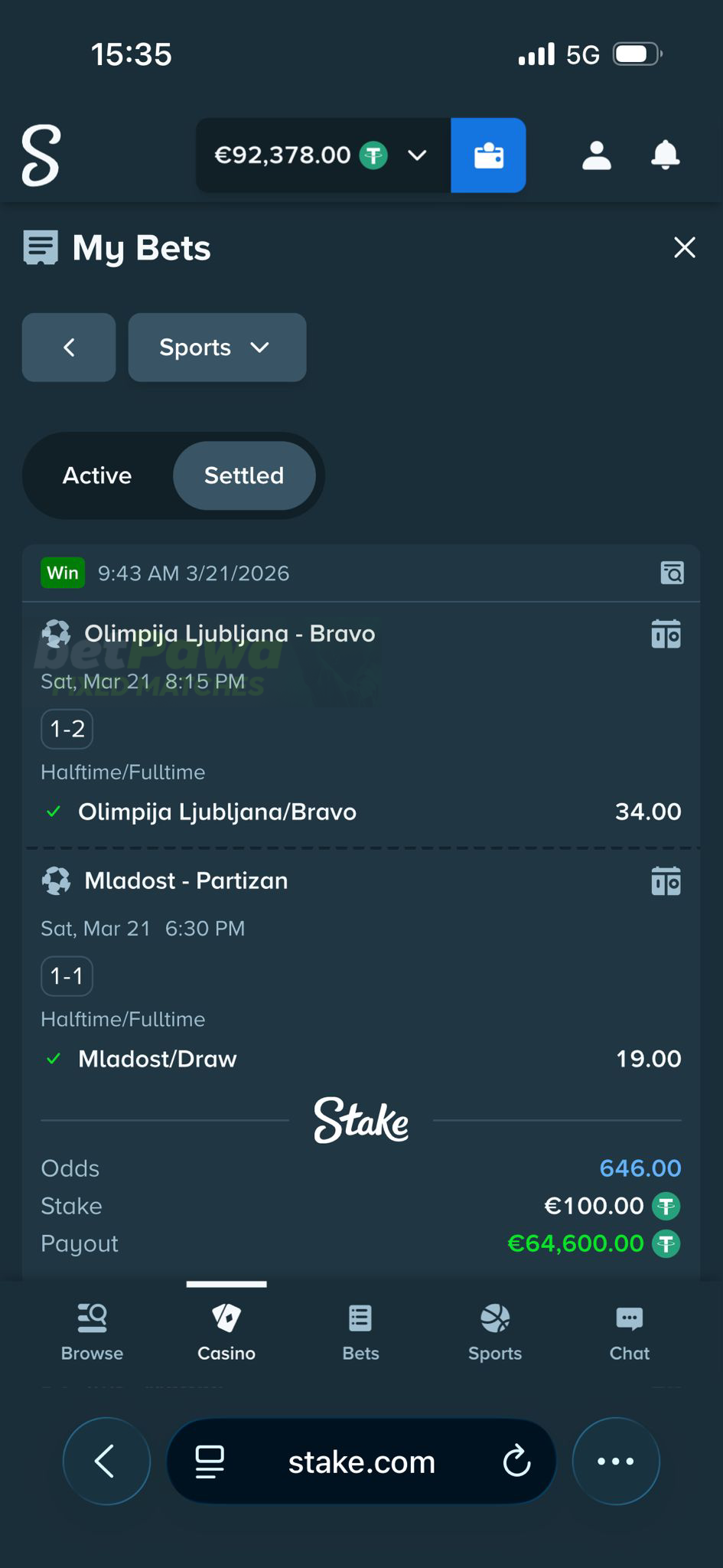 fixed matches 2/1 1/2 21.03.2026