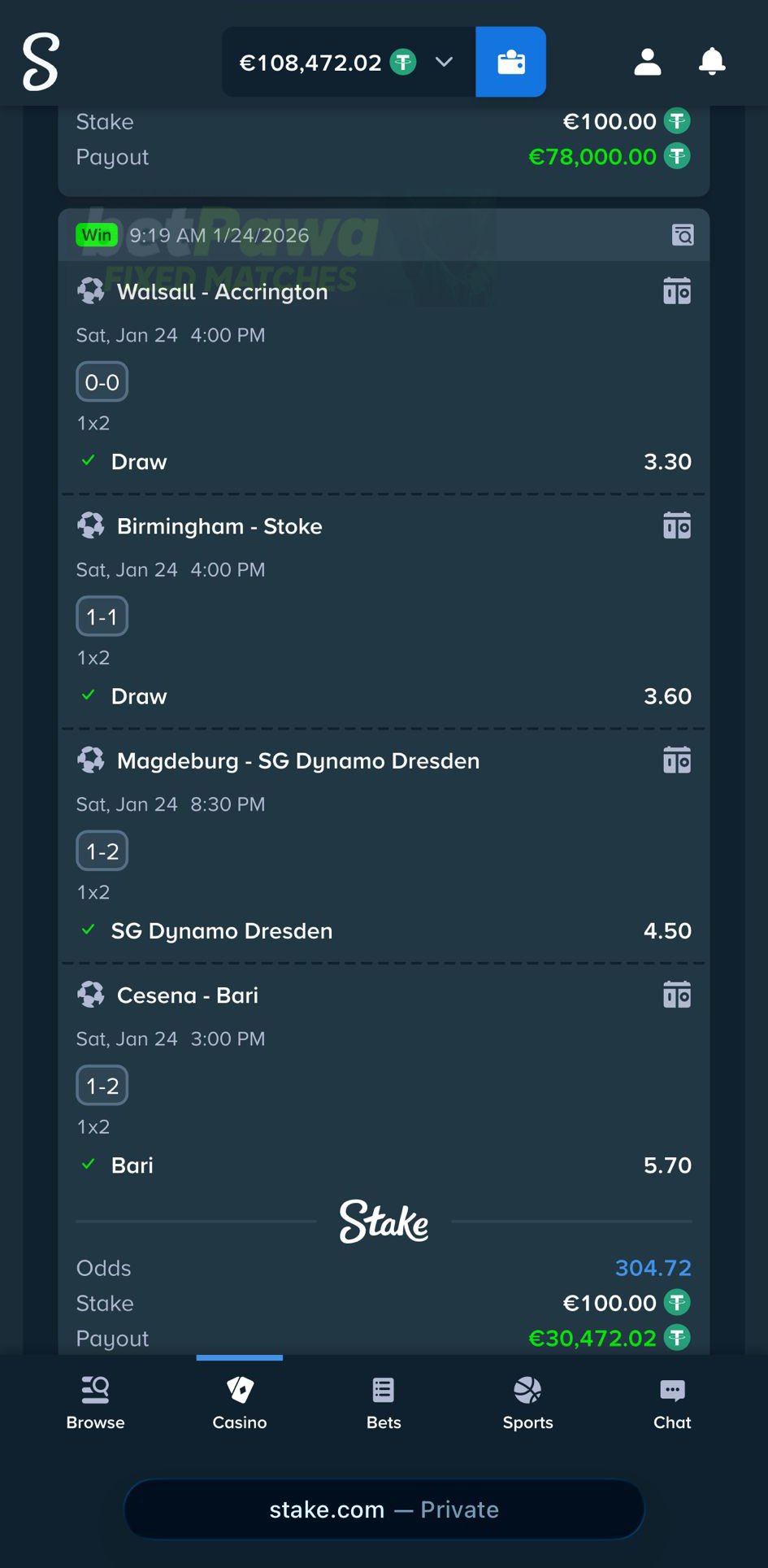 fixed matches 1x2 24.01.2026