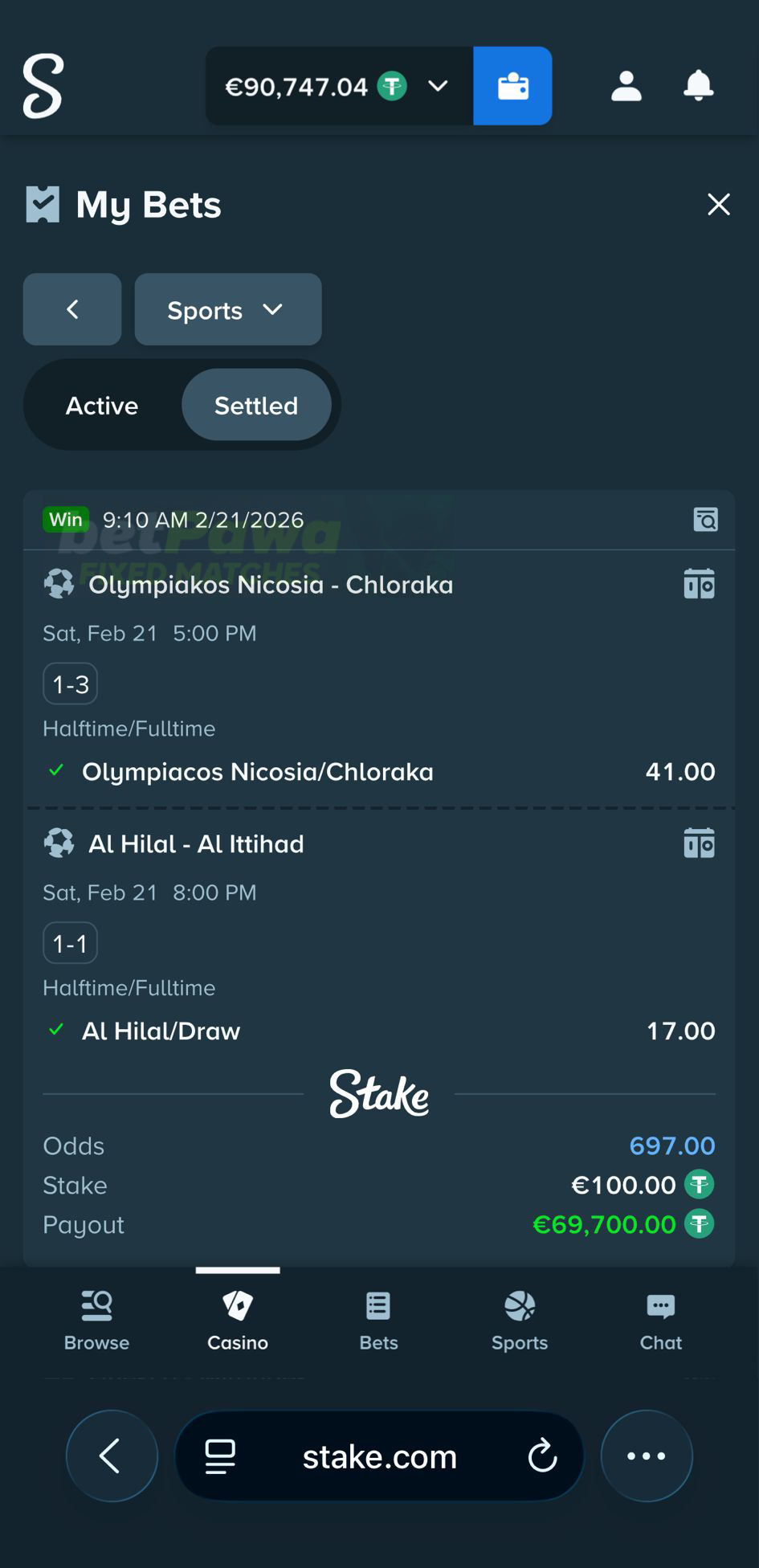 fixed matches 2/1 1/2 21.02.2026