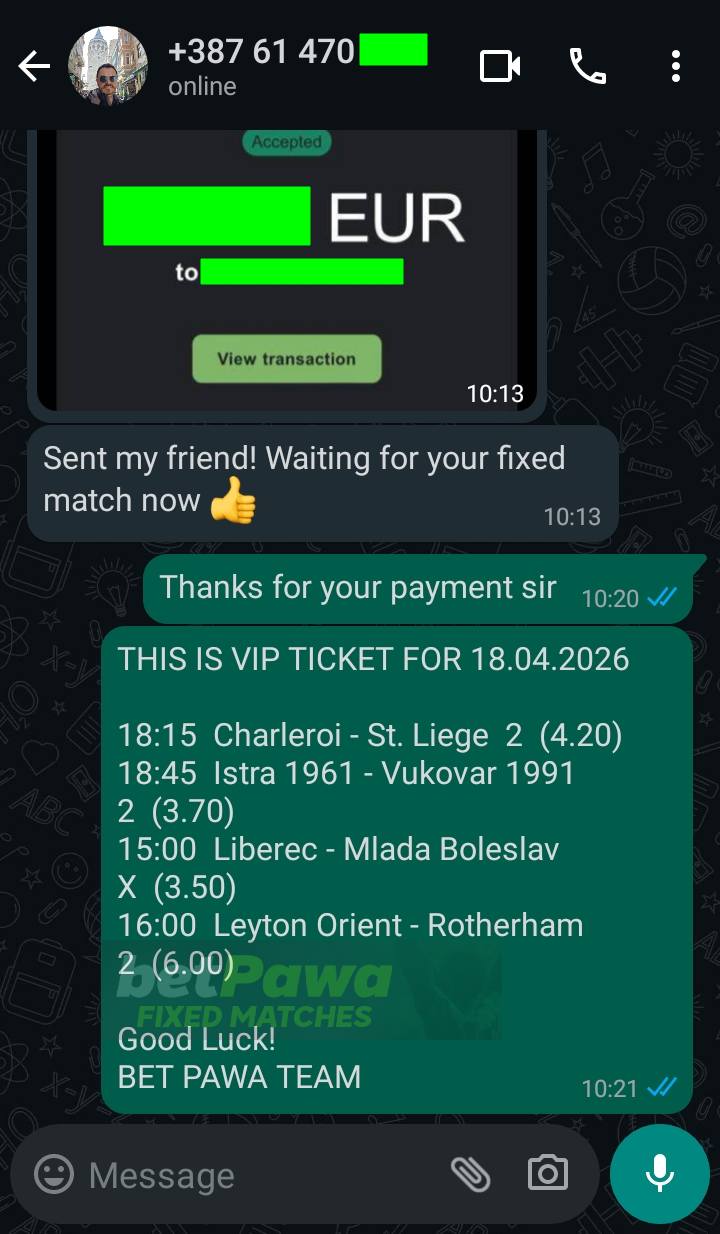 best tips fixed matches 1x2 18.04.2026