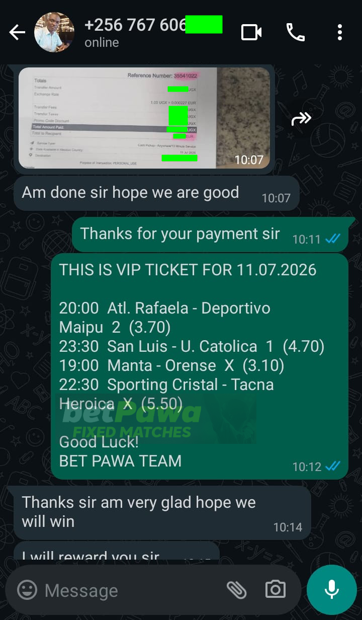 best tips fixed matches 1x2 11.07.2026
