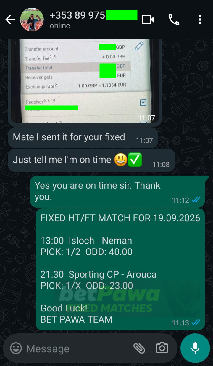 fixed matches 2/1 1/2 19.09.2026
