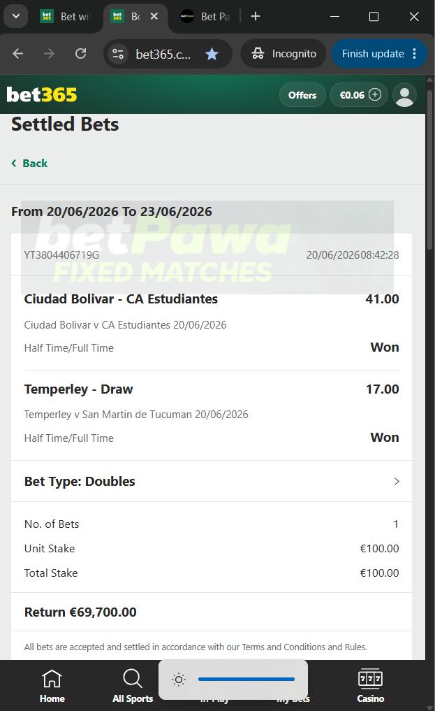 fixed matches 2/1 1/2 20.06.2026